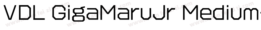 VDL GigaMaruJr Medium字体转换